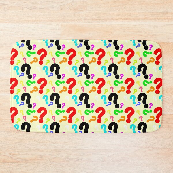Item preview, Pastel Colorful Question Mark Pattern Design designed and sold by PatternTitan.