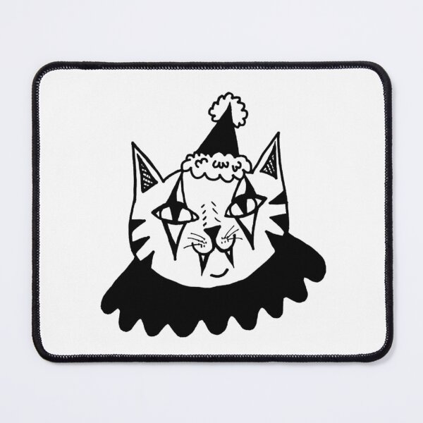 Item preview, Contrast Clown Jester Circus Cat  designed and sold by KayTurtless.