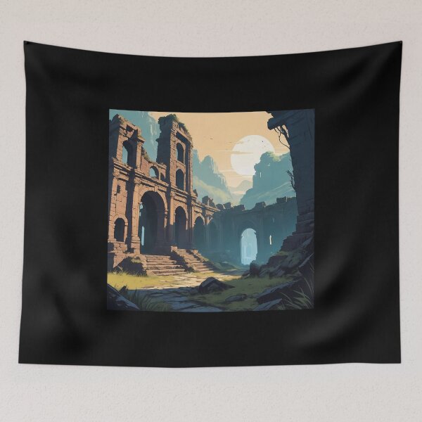 Item preview, Ruins of the Past designed and sold by AICreativeArts.