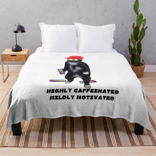Item preview,  catswithhardhats Highly caffeinated mildly motivated designed and sold by vechone.
