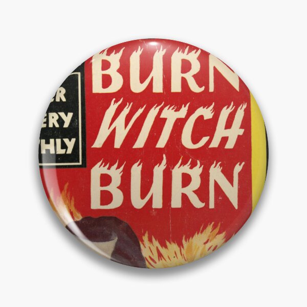 Item preview, Vintage pulp fiction story cover for Burn Witch Burn designed and sold by colliophoto.