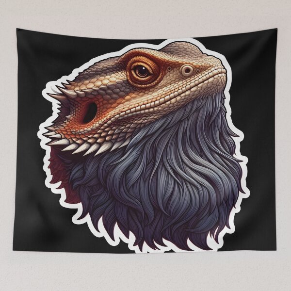 Item preview, Bearded Dragon Art #19 | Bearded Dragon Lovers designed and sold by ksgraphics222.