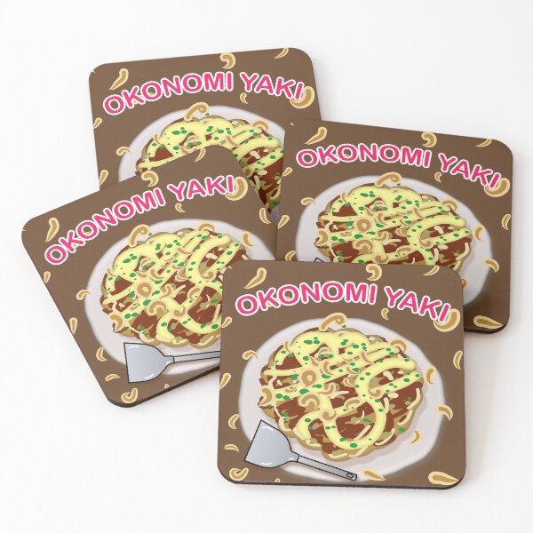 Item preview, Okonomiyaki with Kote お好み焼き　こてつき designed and sold by MZ-Graphics-1.