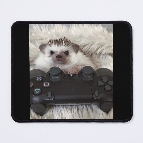 Item preview, Angry Hedgehog playing PlayStation  designed and sold by Ratcatdoggg.