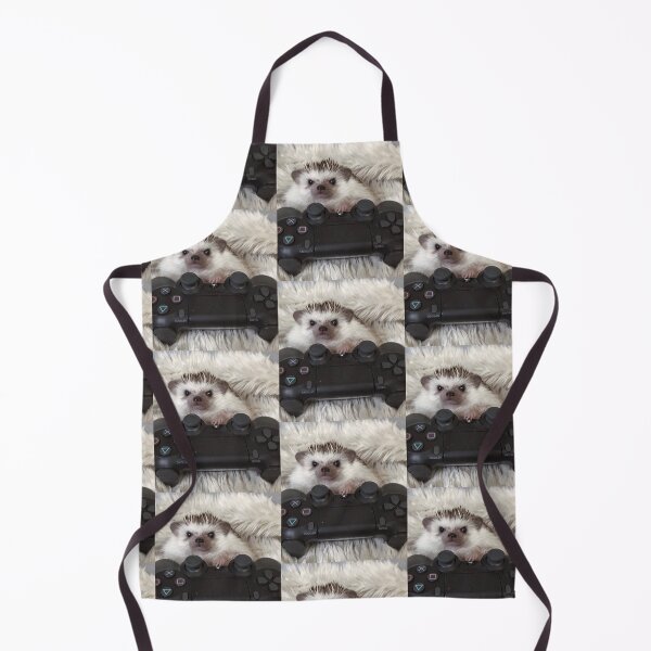 Item preview, Angry Hedgehog playing PlayStation designed and sold by Ratcatdoggg.