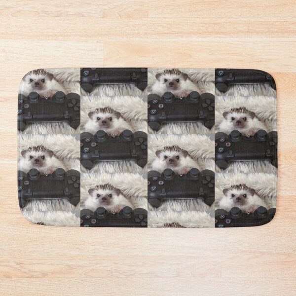 Item preview, Angry Hedgehog playing PlayStation  designed and sold by Ratcatdoggg.