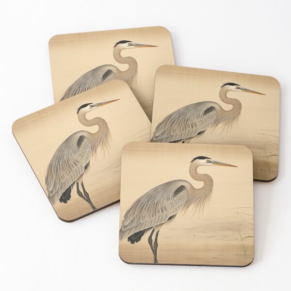 Item preview, Ukiyo-e - Heron designed and sold by KootenayDesigns.