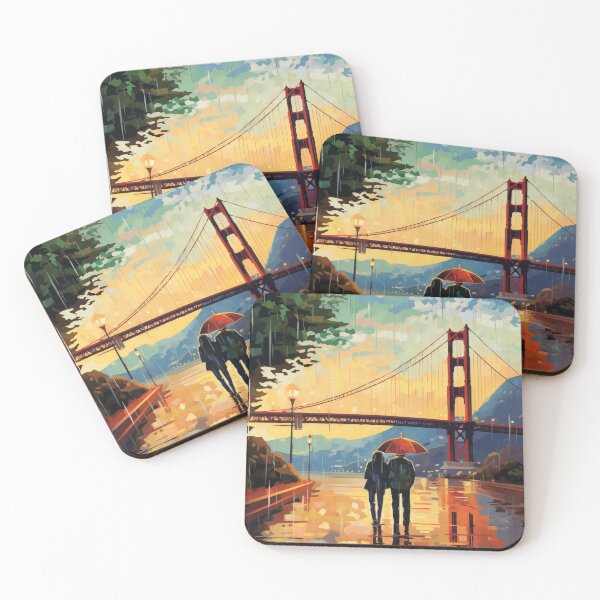 Item preview, Couple in the Rain in San Francisco designed and sold by Rtymer.