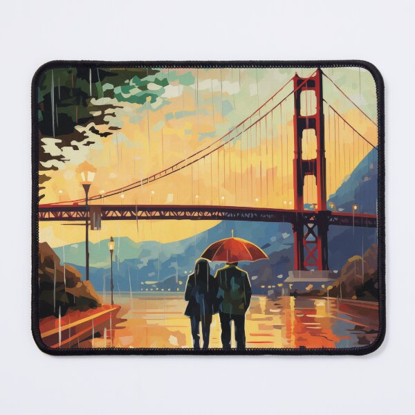 Item preview, Couple in the Rain in San Francisco designed and sold by Rtymer.