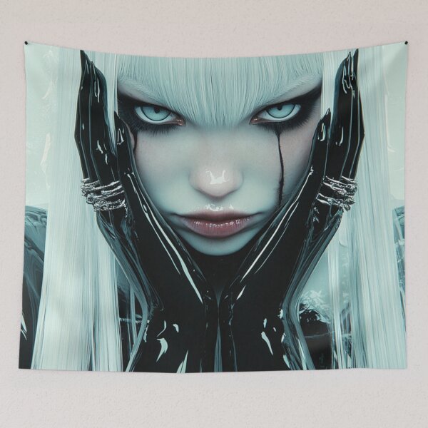 Item preview, Ciber Chica designed and sold by CursedbyLilith.
