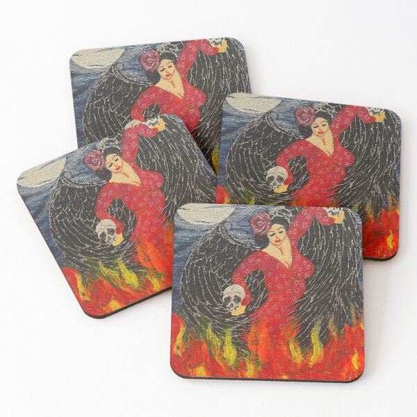 Item preview, Fiery Goddess Of The Flamenca designed and sold by Ann Marie Olsen.