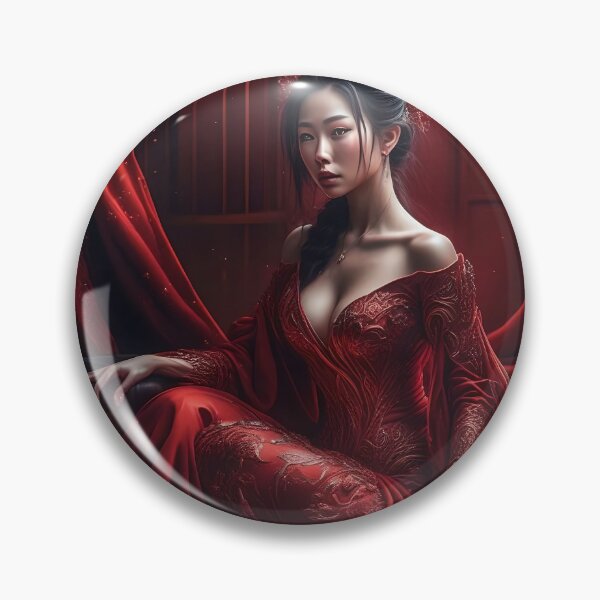 Item preview, Flowy Red Gown designed and sold by Fantasy-Fashion.