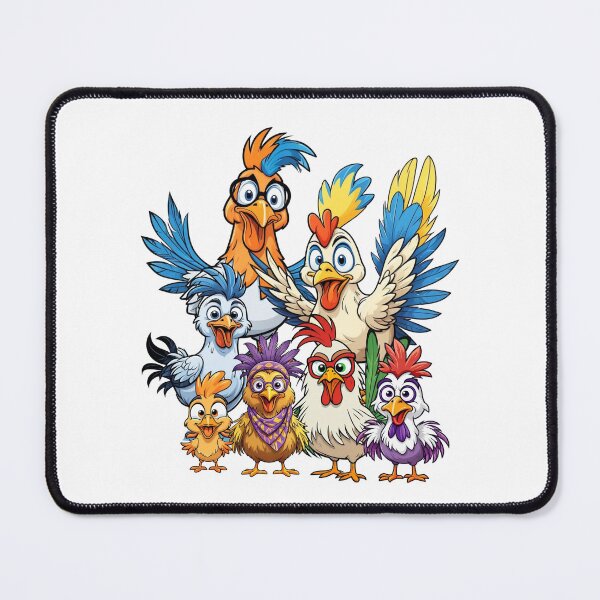 Item preview, Happy Chicken Family designed and sold by Rich Summers Art.