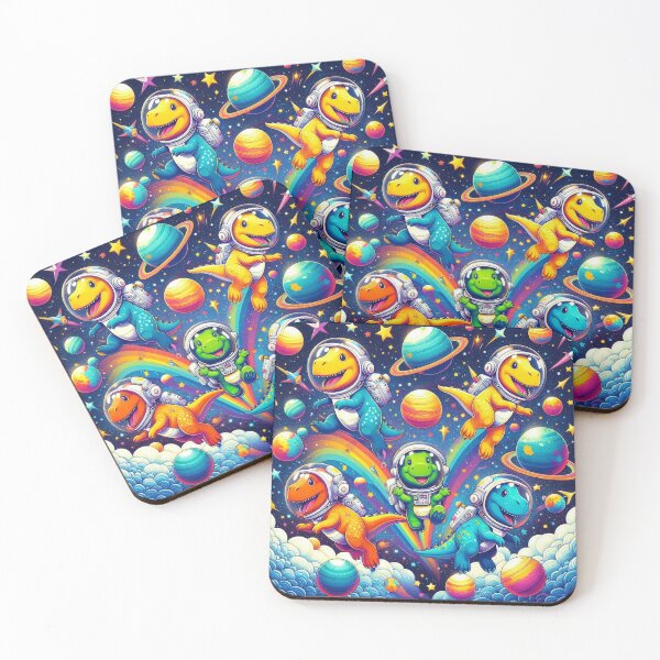 Item preview, Dinosaurs in Space designed and sold by AnasAsiri.