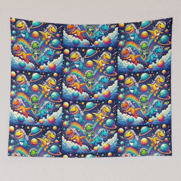 Item preview, Dinosaurs in Space designed and sold by AnasAsiri.