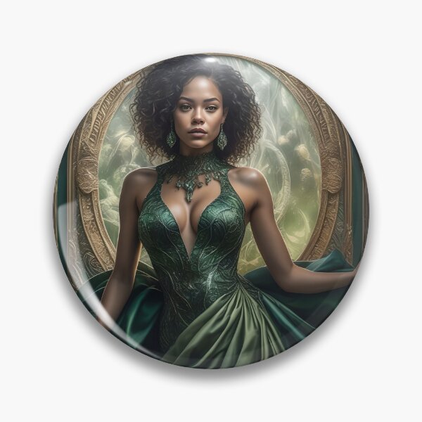 Artikelvorschau, Grünes Couture-Kleid Kunst entworfen und verkauft von Fantasy-Fashion.