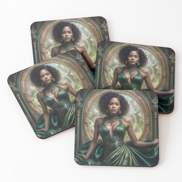 Item preview, Green Couture Gown Art designed and sold by Fantasy-Fashion.