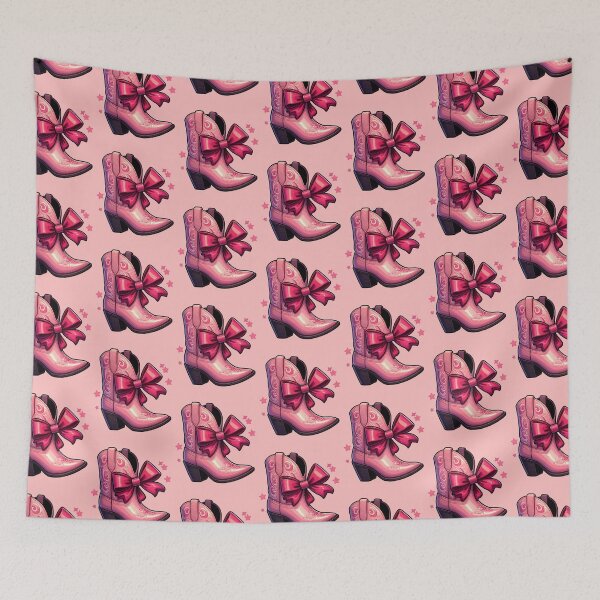 Item preview, Coquette Bow Boots Cowgirl for Women Girl Western Cowgirls designed and sold by PurpleLoveStore.