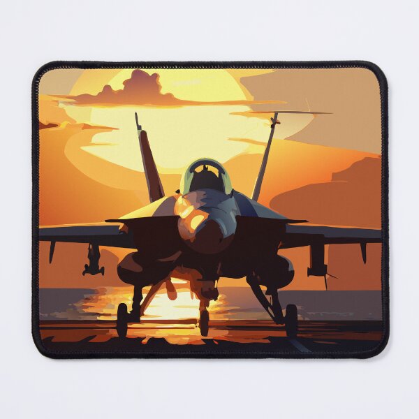 Item preview, Fighter Jet at Sunset - Fighter Jet designed and sold by BelleRiviera.