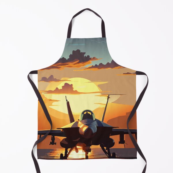 Artikelvorschau, Kampfjet bei Sonnenuntergang - Kampfjet entworfen und verkauft von BelleRiviera.