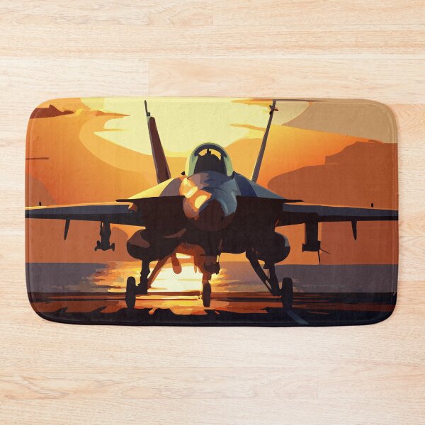 Artikelvorschau, Kampfjet bei Sonnenuntergang - Kampfjet entworfen und verkauft von BelleRiviera.