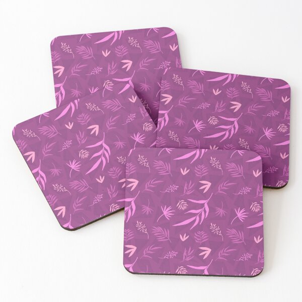 Item preview, Tropical Leaves - Pink & Purple designed and sold by Luminary Soul.