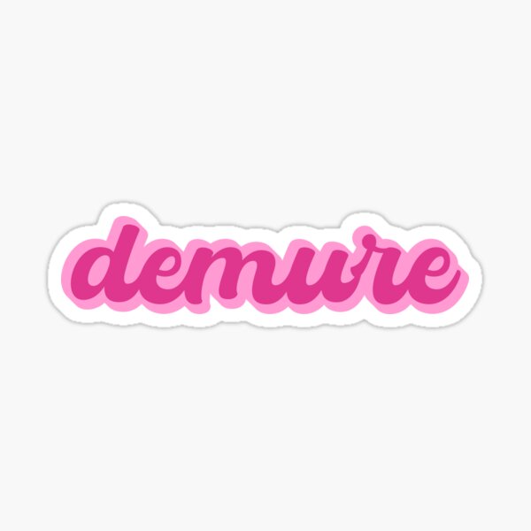 Item preview, Demure designed and sold by Alexandra-dubas.