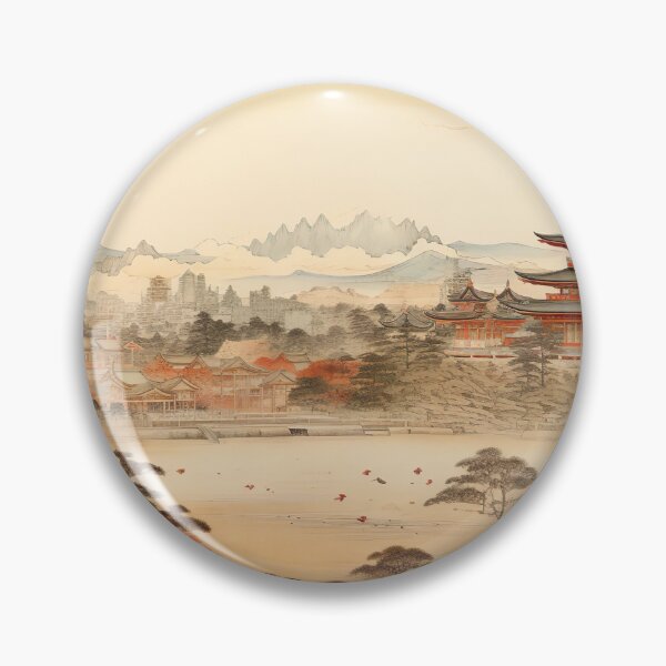 Item preview, Ukiyo-e - Kiyomizu Dera designed and sold by KootenayDesigns.
