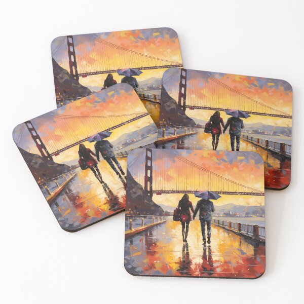 Item preview, Couple in the Rain in San Francisco designed and sold by Rtymer.