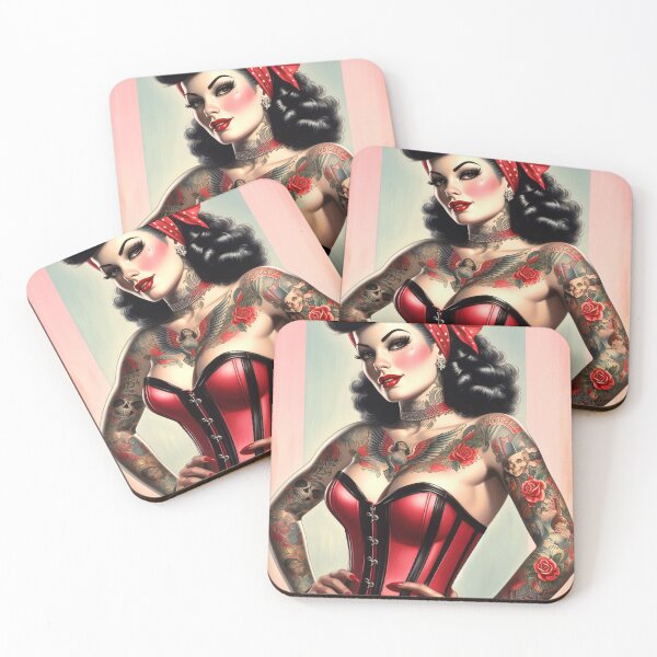 Item preview, Retro Beauty Pin-up designed and sold by PulpVintage.