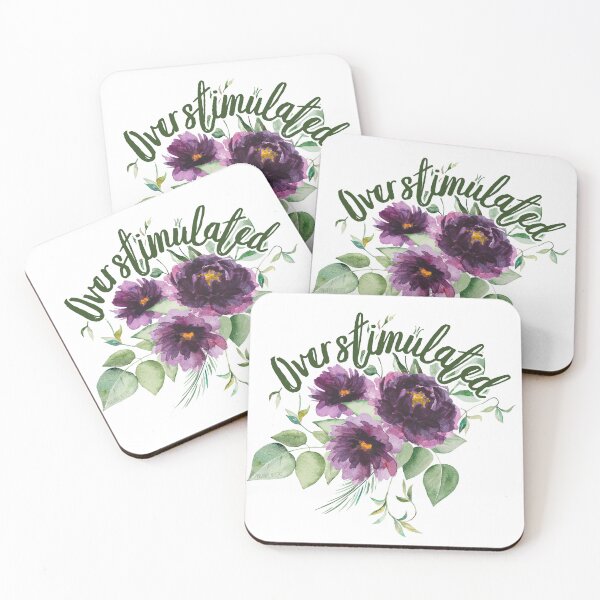 Item preview, Overstimulated Floral designed and sold by Marguerite Artistry.