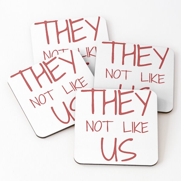 Item preview, Copy of They Not Like Us- Red and White v7 designed and sold by KriticalDesigns.