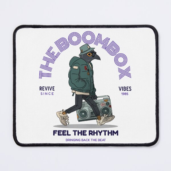 Item preview, Boombox Nostalgia Design - Relive the Vintage Vibes designed and sold by McZerrill.