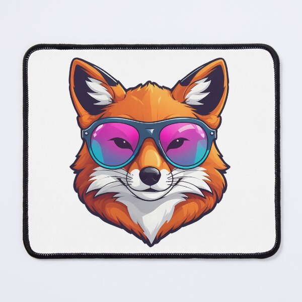 Item preview, Cool Fox with Sunglasses | Retro Vibe Animal Art designed and sold by andasanc14.
