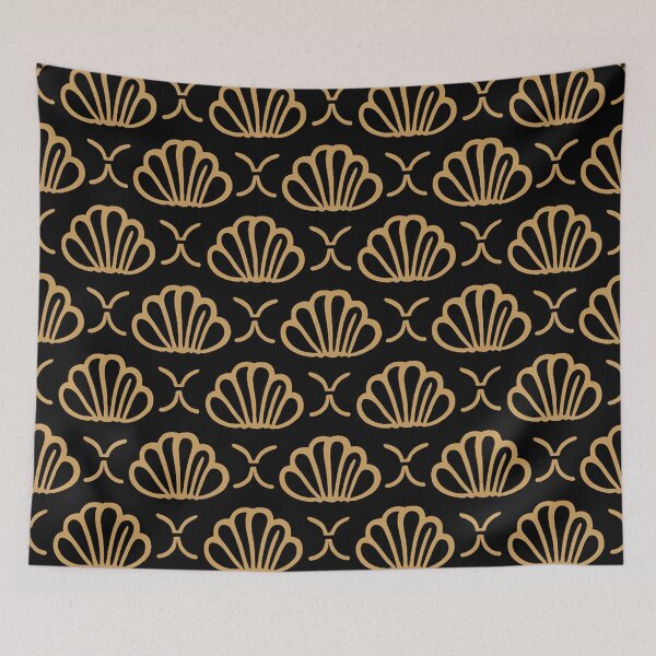 Item preview, Golden Shells designed and sold by DabrowskiDesign.