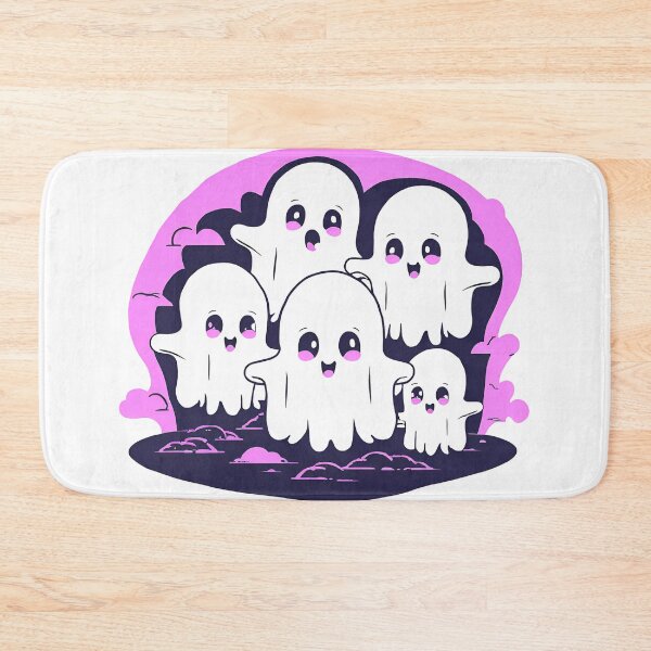 Item preview, Adorable & Eerie Ghost: Surrealism Meets Synthwave D4 designed and sold by pixelandcrafted.