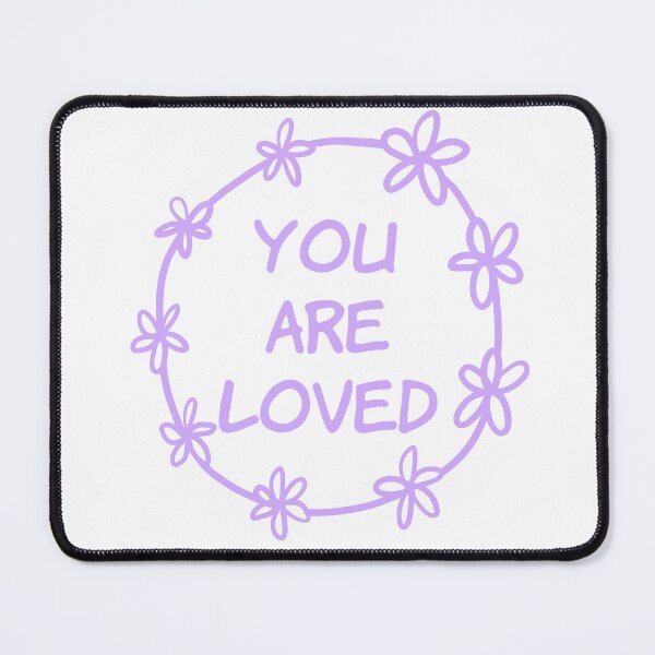 Item preview, You are Loved (purple) designed and sold by Ally Designs.