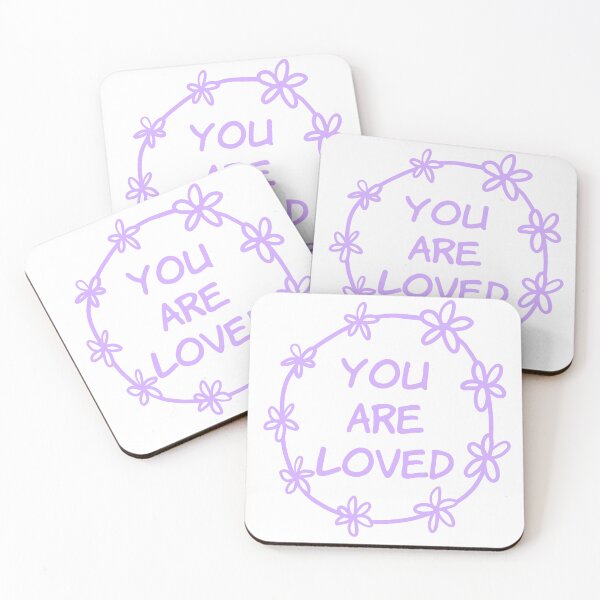 Item preview, You are Loved (purple) designed and sold by Ally Designs.