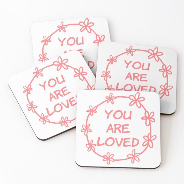 Item preview, You are Loved (pink) designed and sold by Ally Designs.