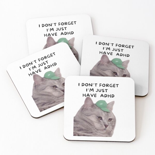 Item preview,  catswithhardhats i have ADHD designed and sold by vechone.