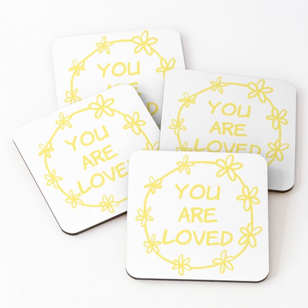 Item preview, You are Loved (yellow) designed and sold by Ally Designs.