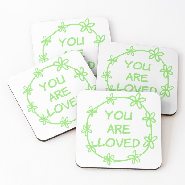 Item preview, You are Loved (green) designed and sold by Ally Designs.