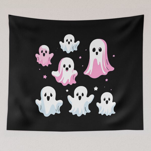 Item preview, Adorable & Eerie Ghost: Surrealism Meets Synthwave D8 designed and sold by pixelandcrafted.