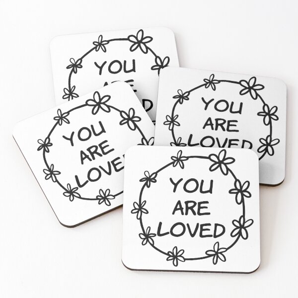 Item preview, You are Loved (black) designed and sold by Ally Designs.