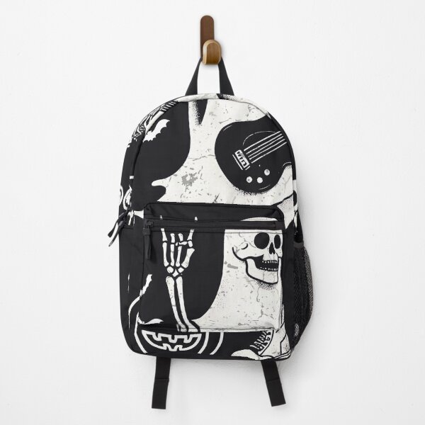 Item preview, Halloween Ghost Playing Guitar designed and sold by CreepyCornerArt.