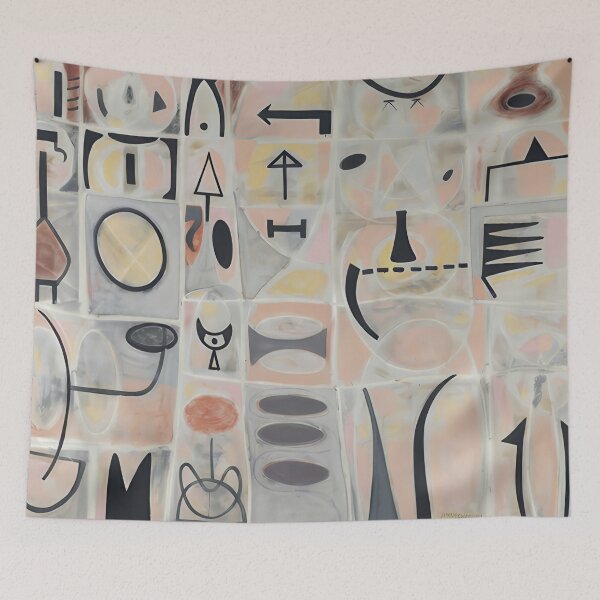 Item preview, Abstract Art by Adolph Gottlieb, Adolph Gottlieb (1903-1974) United States, Abstract Art designed and sold by J-Oua.
