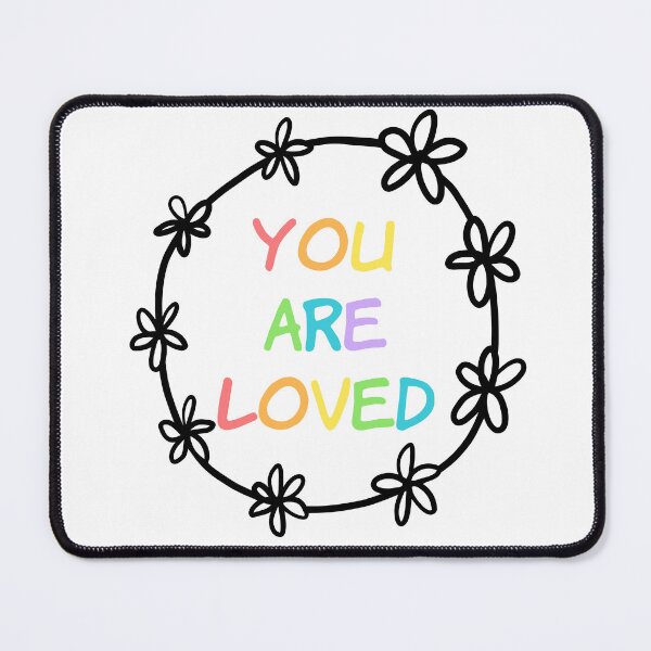 Item preview, You are Loved (rainbow) designed and sold by Ally Designs.