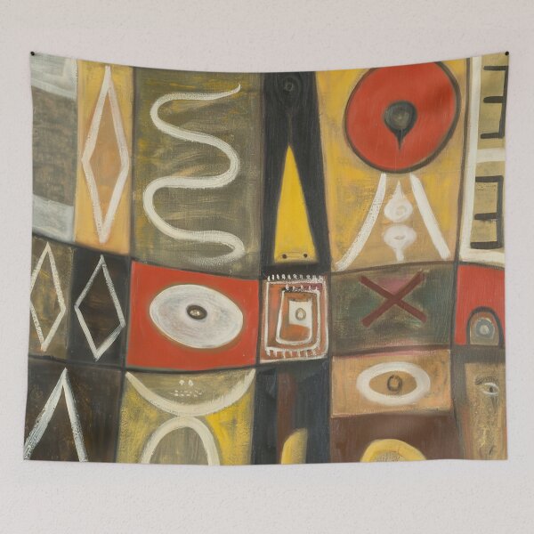 Item preview, Abstract Art by Adolph Gottlieb, Adolph Gottlieb (1903-1974) United States, Abstract Art designed and sold by J-Oua.