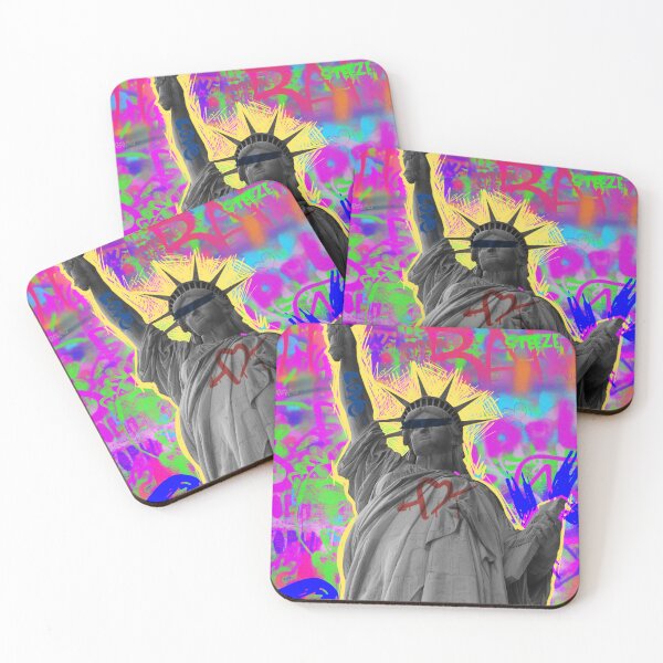 Item preview, Banksy Street Art Colorful punk rock designed and sold by martin max.