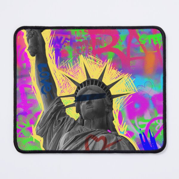 Item preview, Banksy Street Art Colorful punk rock designed and sold by martin max.